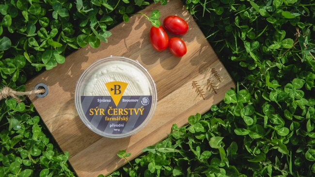 Čerstvý farmářský sýr